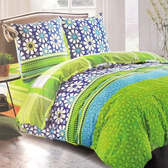 

Комплект постельного белья (5457) Elway 160х220 см (2шт) Зеленый 000045321