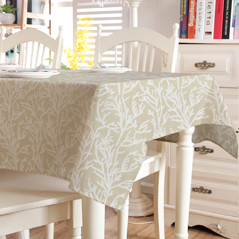 

Скатерть на стол (8586) Time Textile 100x140 см Бежевый 000046979