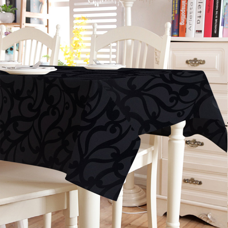 

Скатерть на стол (8773) Time Textile 140x180 см Черный 000047126