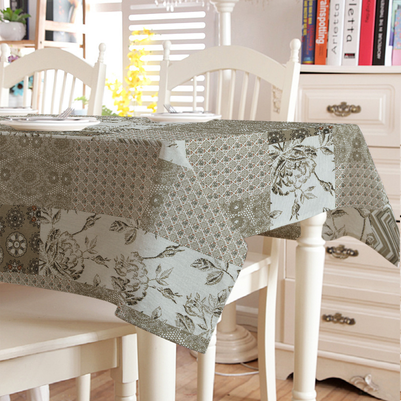 

Скатерть на стол (8470) Time Textile 160x240 см Бежевый 000046664