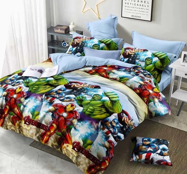 

Постельное белье Герои Марвел Мстители CottonTwill 145х215 см Разноцветный 000049321