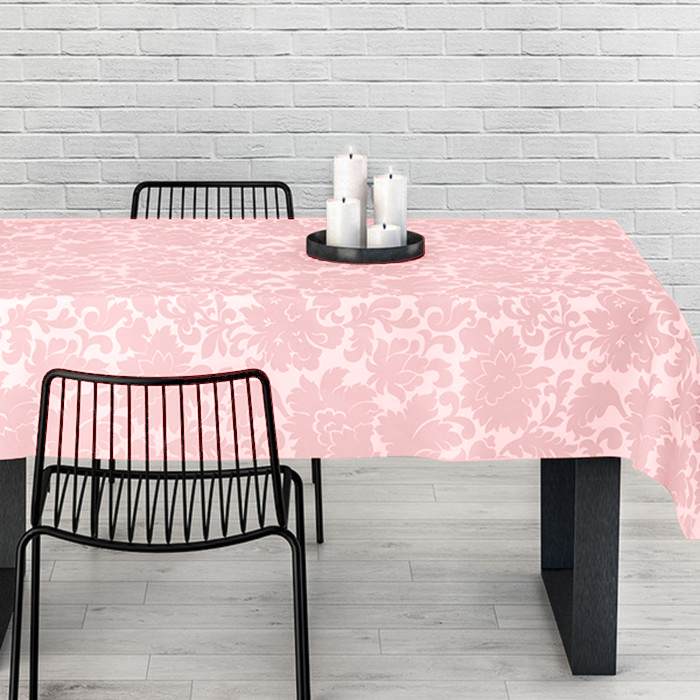 

Скатерть на стол (8522) Time Textile 140x180 см Розовый 000046873