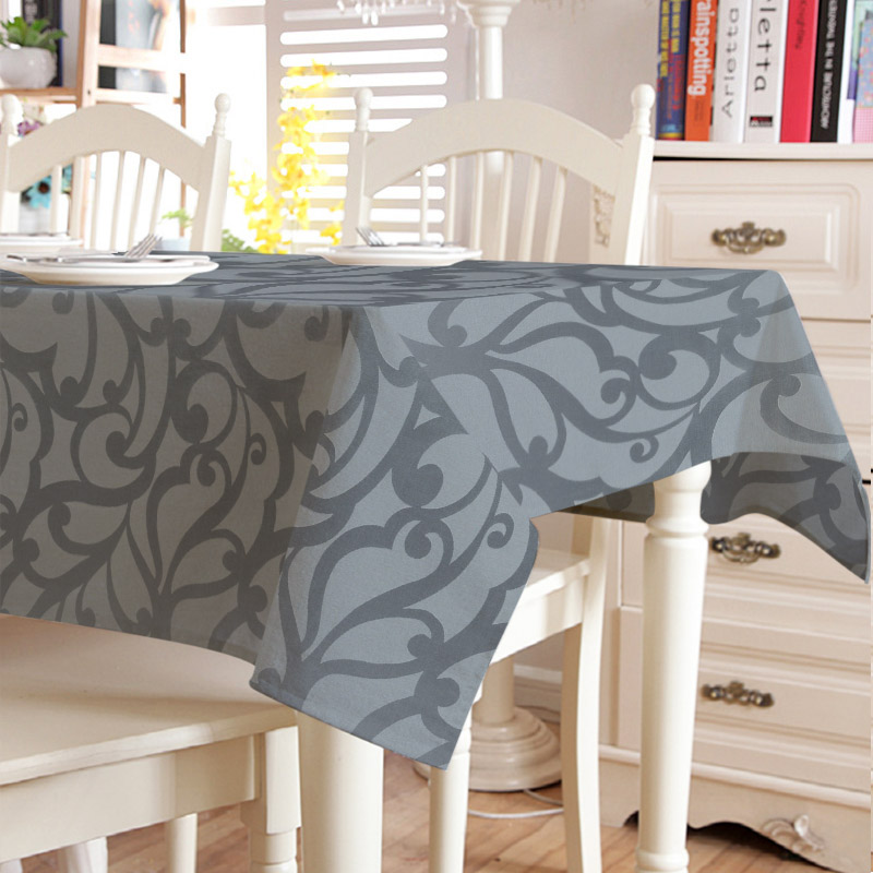 

Скатерть на стол (8776) Time Textile 100x140 см Серый 000047112