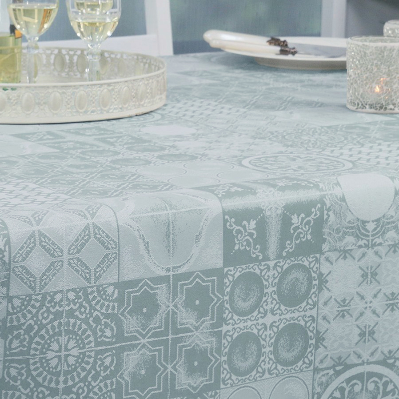 

Скатерть на стол (8494) Time Textile 100x160 см Голубой 000046761