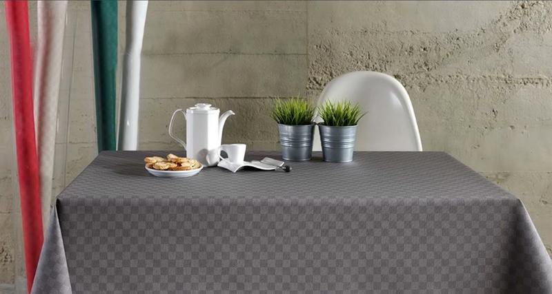 

Скатерть на стол (8473) Time Textile 160x300 см Серый 000046680