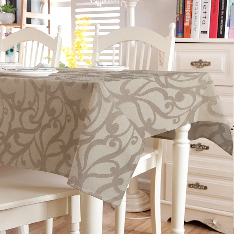 

Скатерть на стол (8774) Time Textile 140x180 см Бежевый 000047121