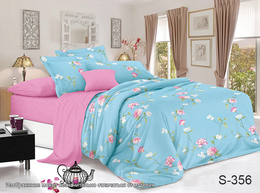 

Комплект постельного белья TAG tekstil 150x215 см (2шт) 000047758