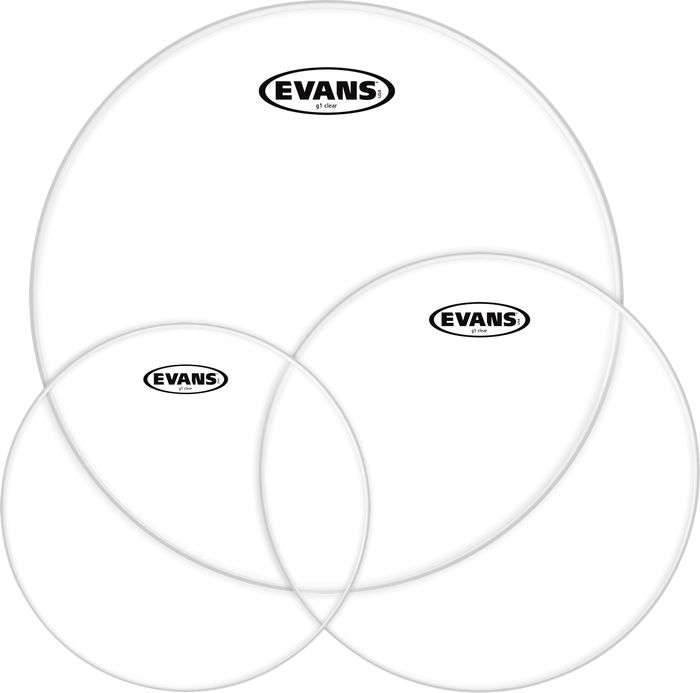 

Пластик для ударных EVANS ETPG1CLR-R G1 CLEAR ROCK