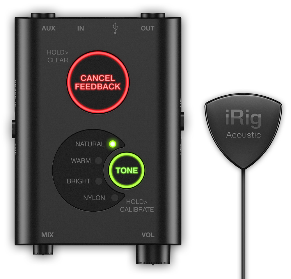 

Звукосниматель для гитары IK MULTIMEDIA iRIG Acoustic Stage