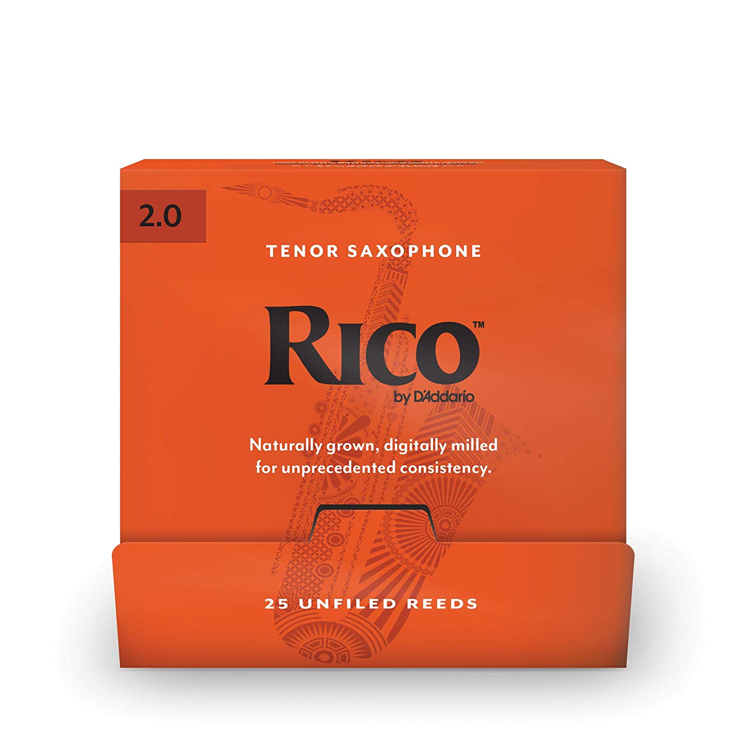 

Трости для тенор саксофона D`ADDARIO RKA0120-B25 Rico by D'Addario - Tenor Sax #2.0 - 25 Box