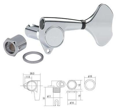

Колки GOTOH GB707-5 (3-2) C
