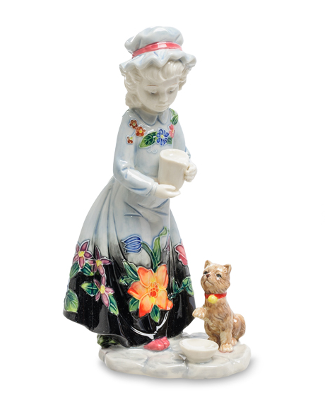 

Фигурка Pavone JP-12/17 Девочка с котенком