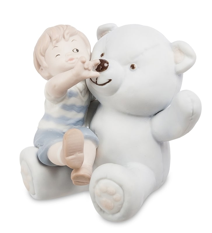 

Фигурка Pavone JP-48/31 Мальчик с мишкой бисквит