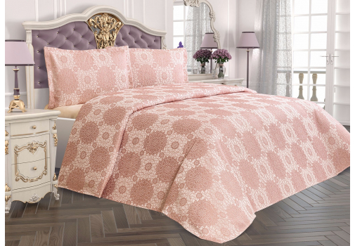 

Покрывало Tropik home Amore Rose Розовый