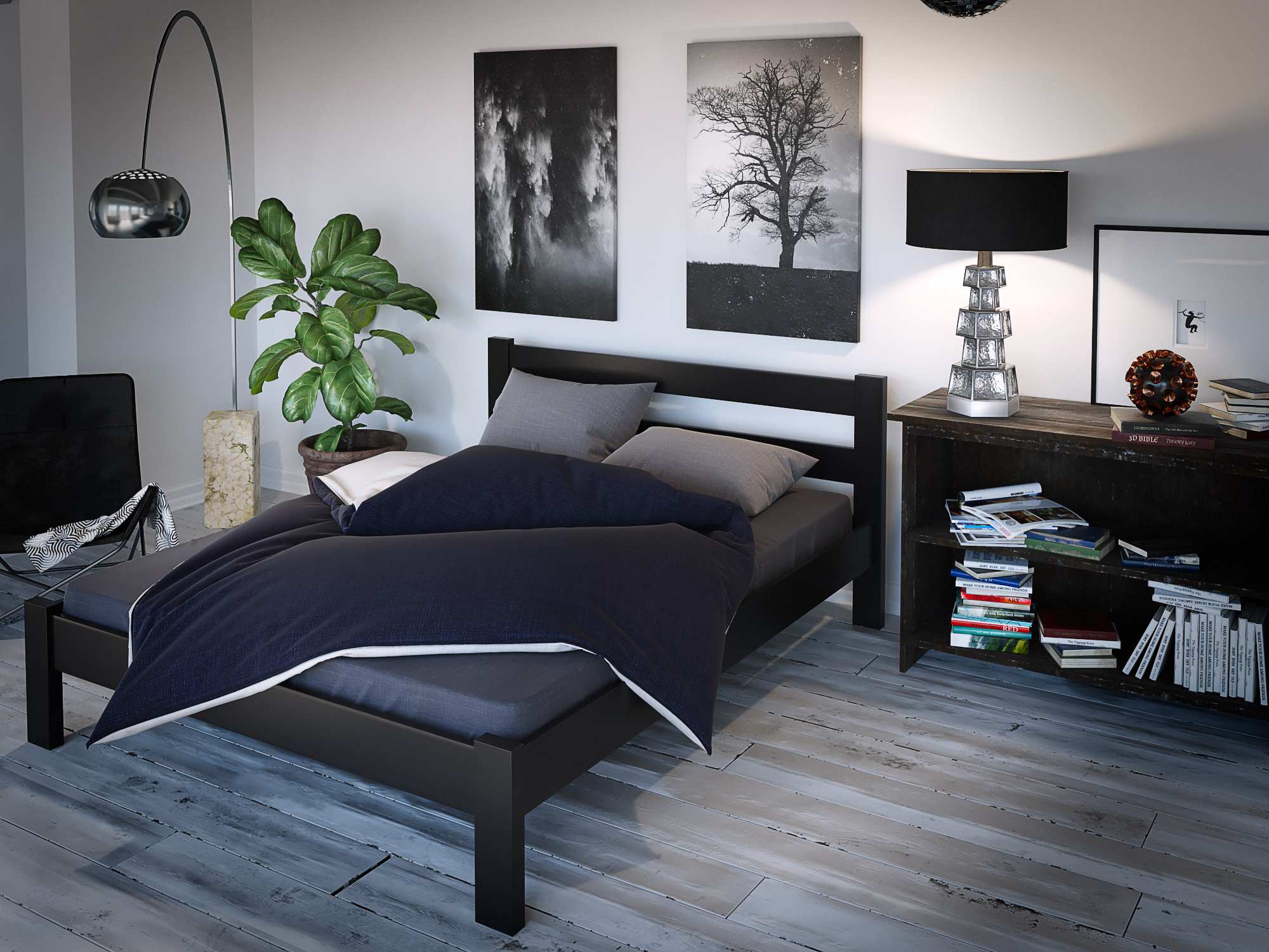 

Кровать Дилайт Sentenzo 1600x2000 черный