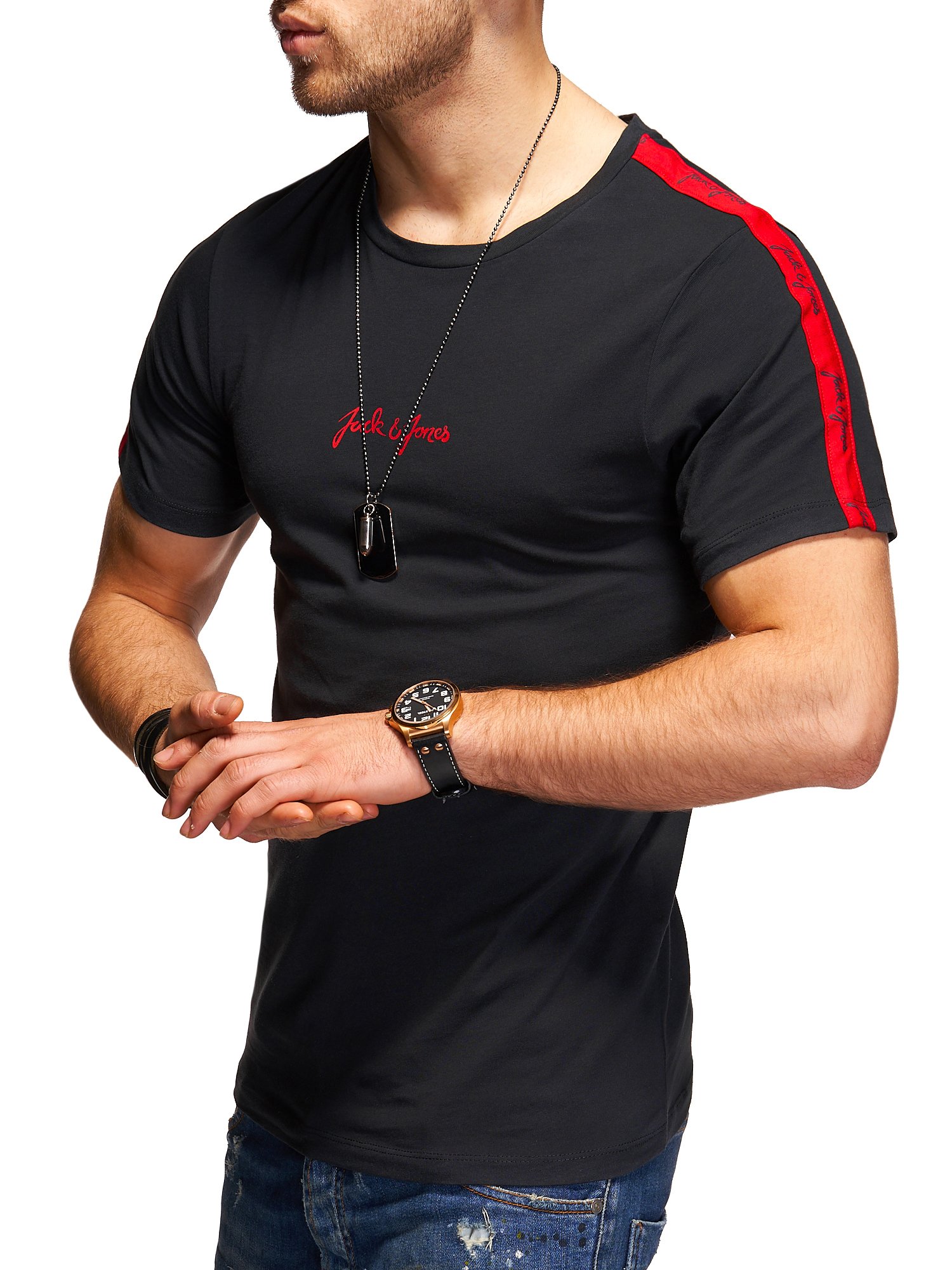 

Футболка Jack & Jones Tap Shoe S антрацит