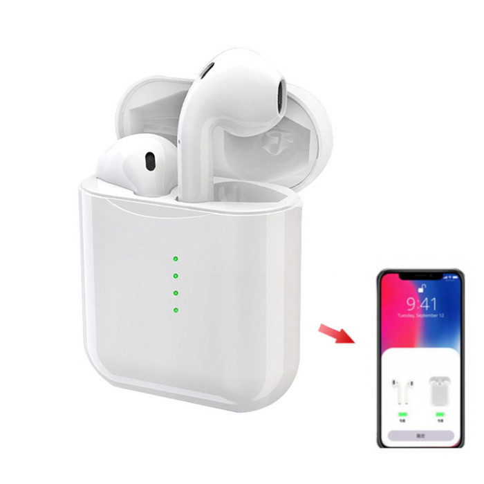 

Bluetooth наушники-гарнитура беспроводные TWS TG920 (pop-up окно) Белый 82302w