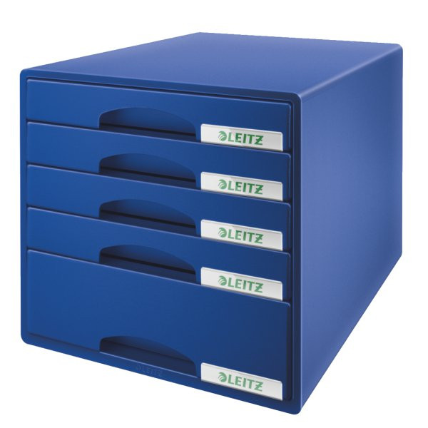

Шкафчик Leitz Plus 5 ящиков синий 52110035