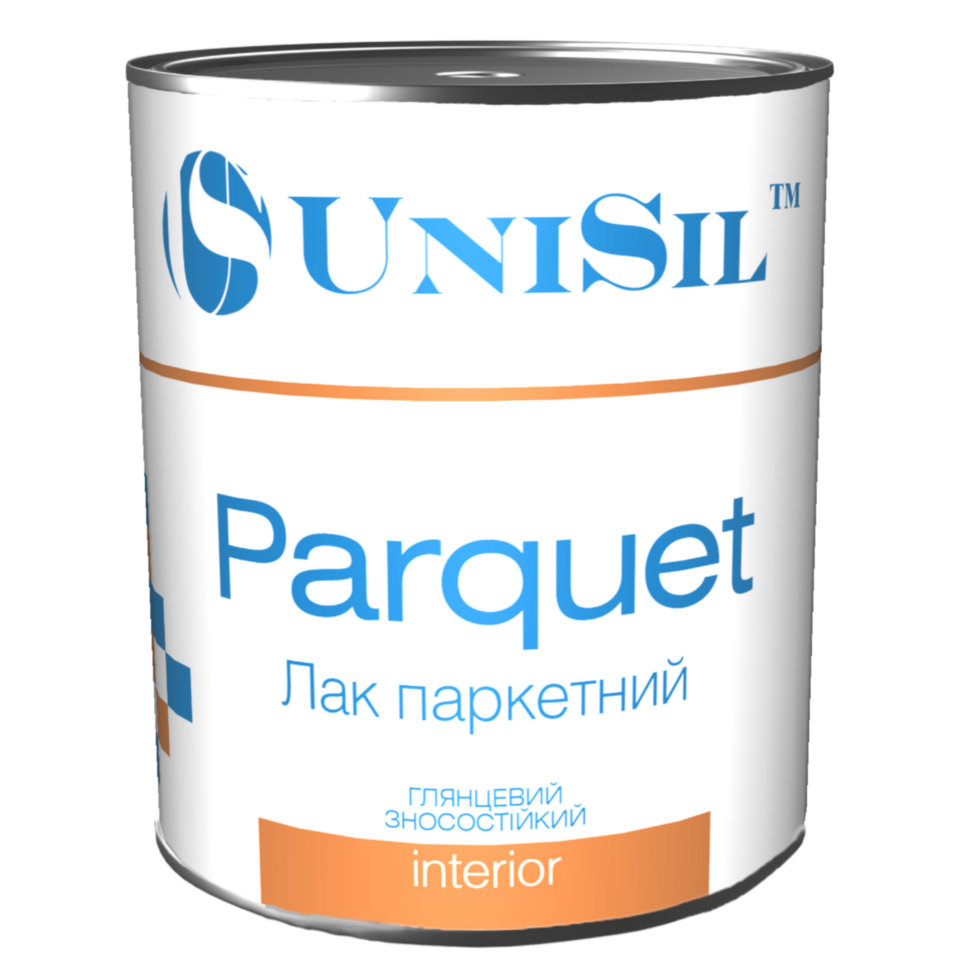 

Лак паркетний Unisil Parquet, 2.5 л, Глянецевый