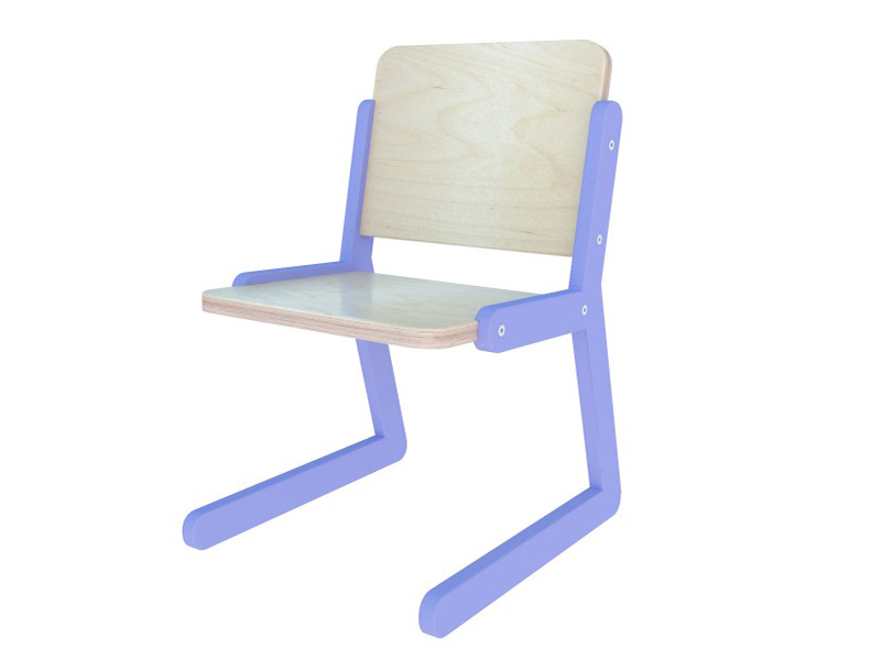 

Стул Indigo Wood детский Lines 1 индиго