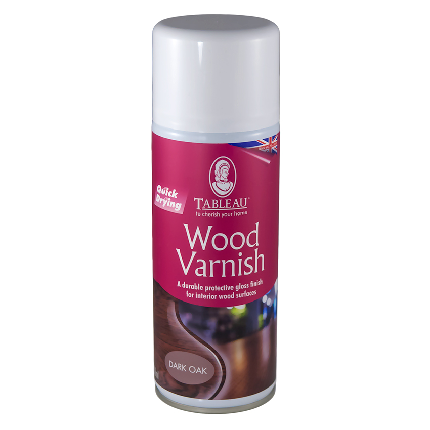 

Лак для дерева Темный дуб Tableau Wood Varnish Dark Oak Аэрозоль 400 мл