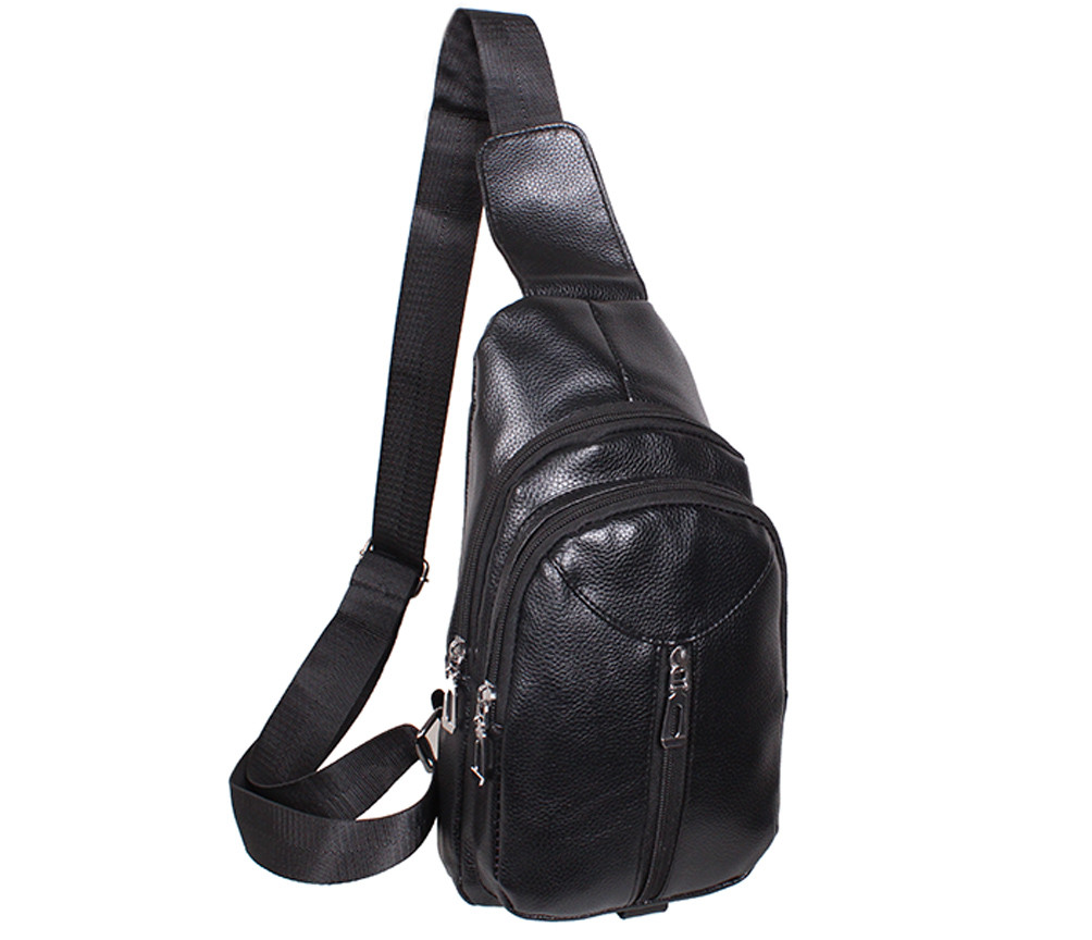 

Сумка мини-рюкзак мужская Dovhani IT1018Black Черная