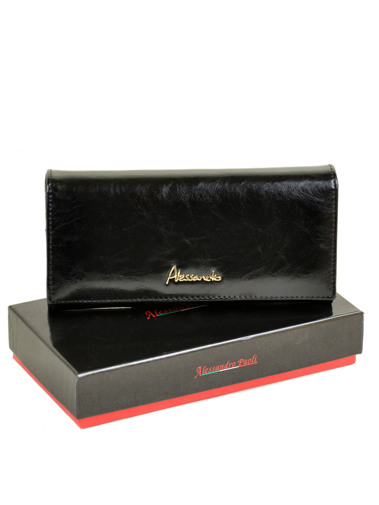 

Кошелек женский ALESSANDRO PAOLI W501 black