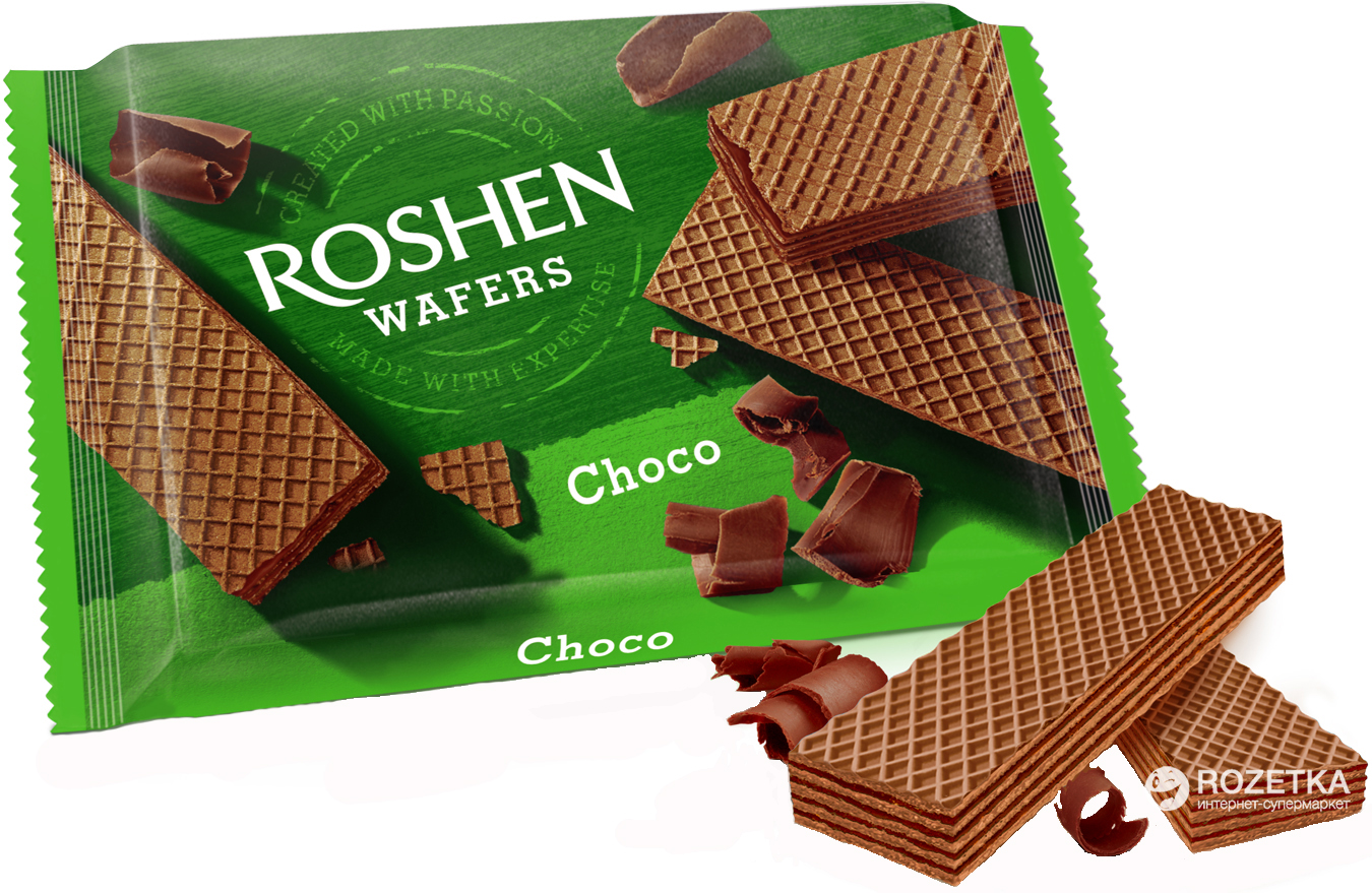 Акція на Упаковка вафель Roshen Wafers Шоколад 40 шт х 72 г (4823077633808) від Rozetka UA