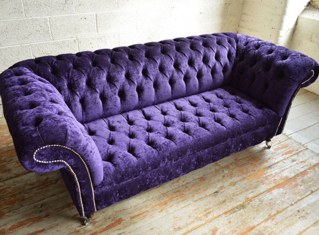 

Диван раскладной Chesterfields Windsor 245 см Amaretto 5210 Violet