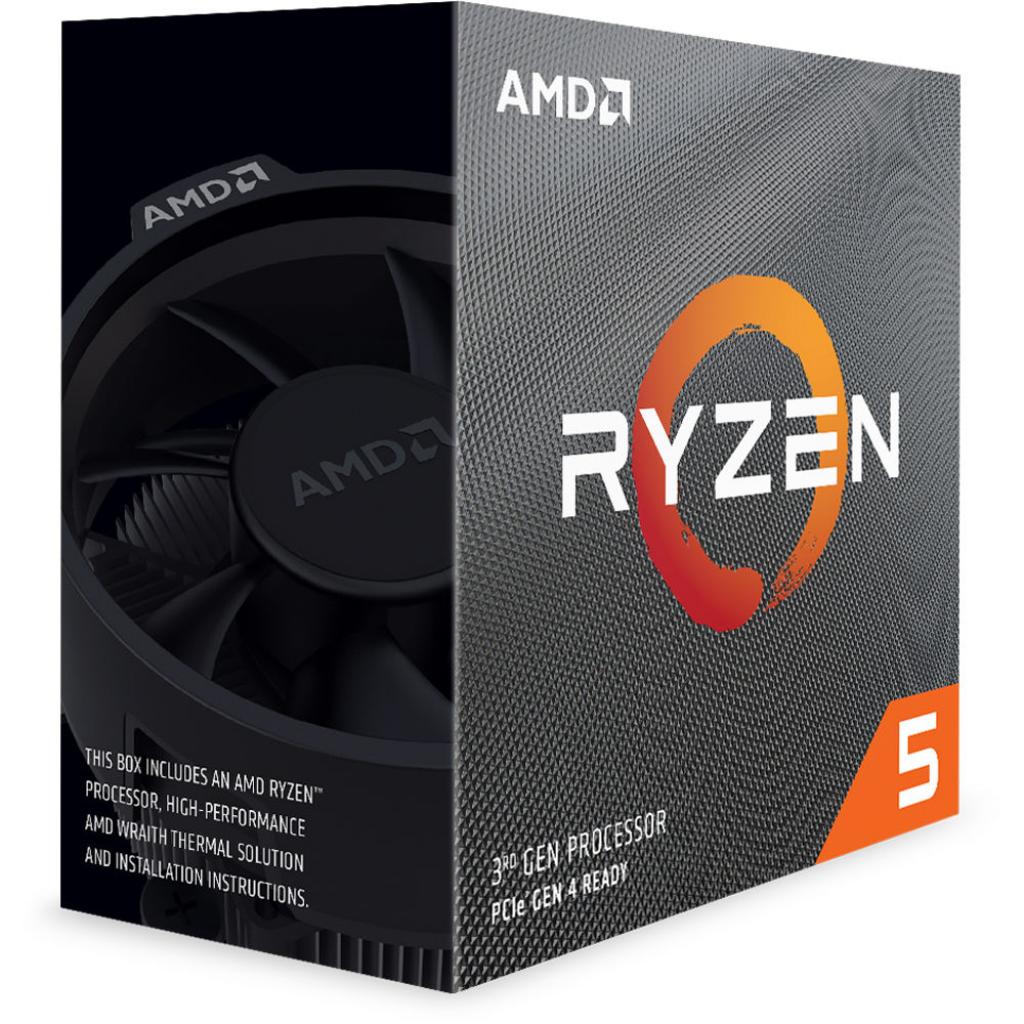 

Процессор AMD (AM4) Ryzen 5 3600, Box, 6x3,6 GHz (Turbo Boost 4,2 GHz), L3 32Mb, Matisse