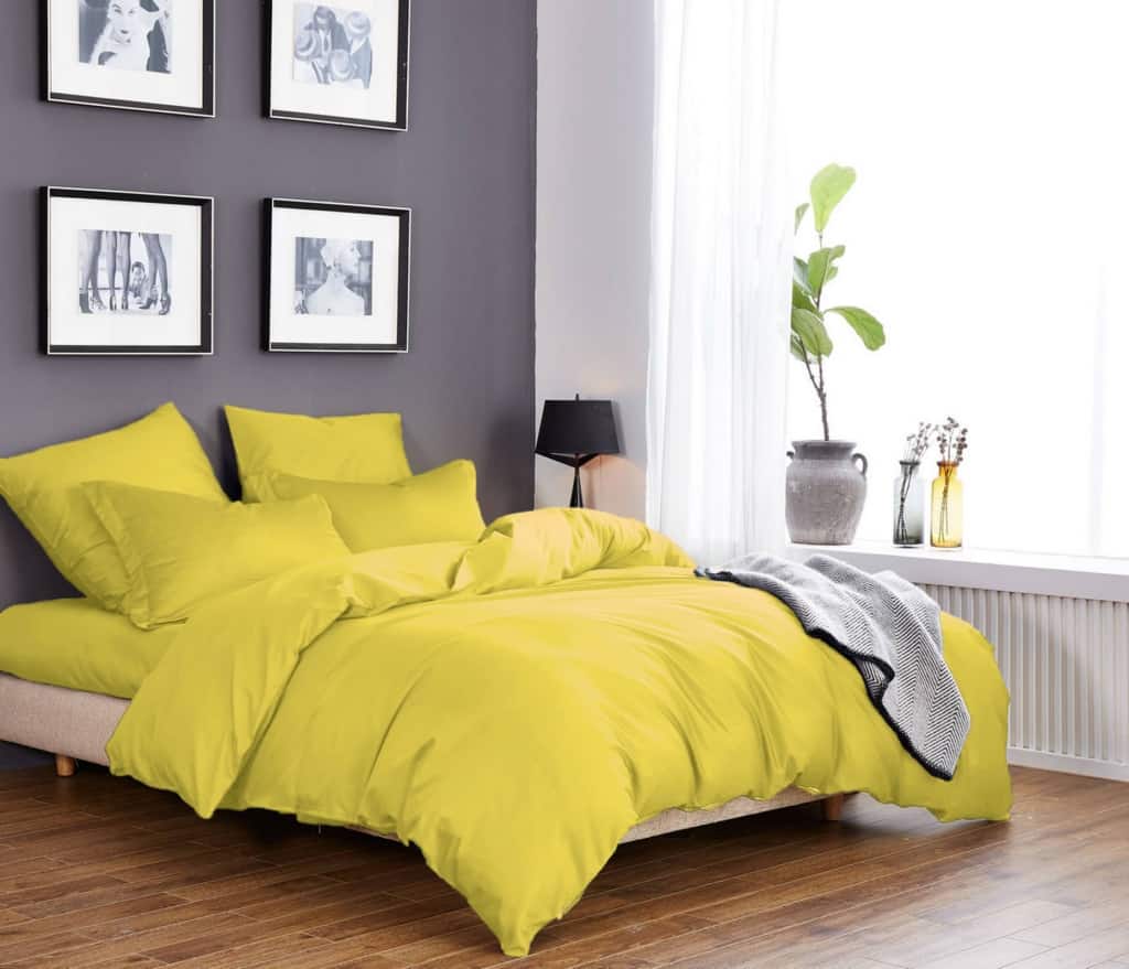 

Набор постельного белья CottonTwill 200х220 см Желтый