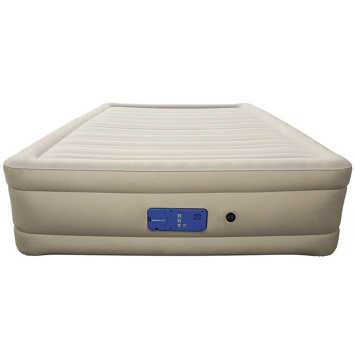 

Двуспальная надувная велюр-кровать Bestway 69037 BW 203х152х51см встроенный насос 220-240V Серый (int_69037)