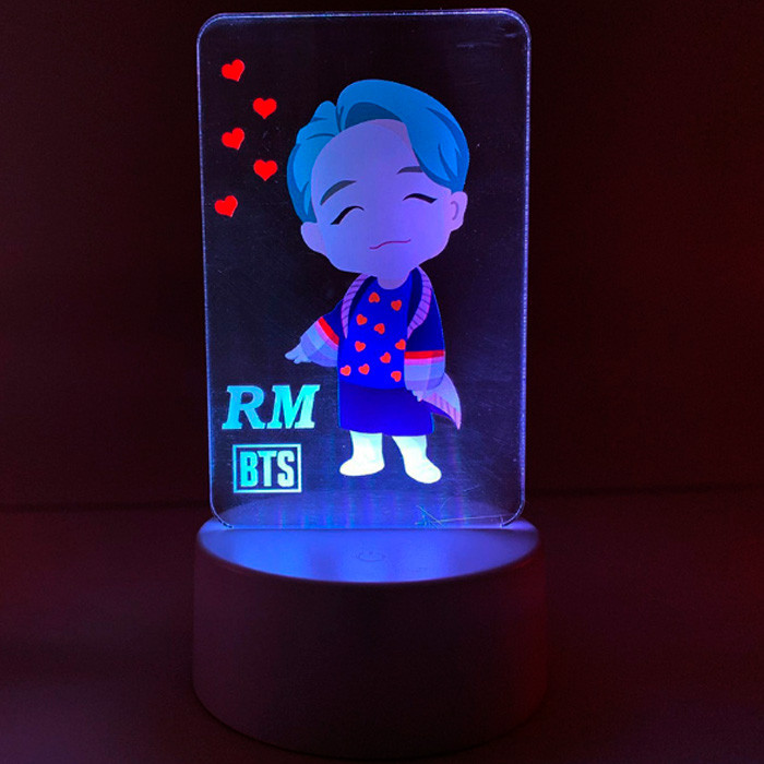 

Светильник ночник Ким Намджун (Rap Monster) BTS Bangtan Boys БТС K-POP USB (72311)