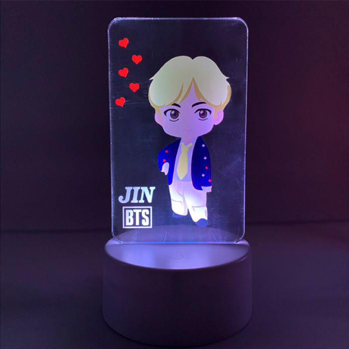 

Светильник ночник Джин (Jin) BTS Bangtan Boys БТС K-POP USB (7230)