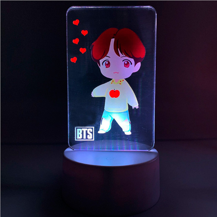 

Светильник ночник Мин Юнги (Suga) BTS Bangtan Boys БТС K-POP USB (72321)