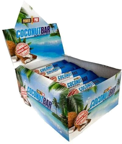 

Упаковка батончиков Power Pro Sugar Free 50 г х 20 шт с кокосом (4820214003101)