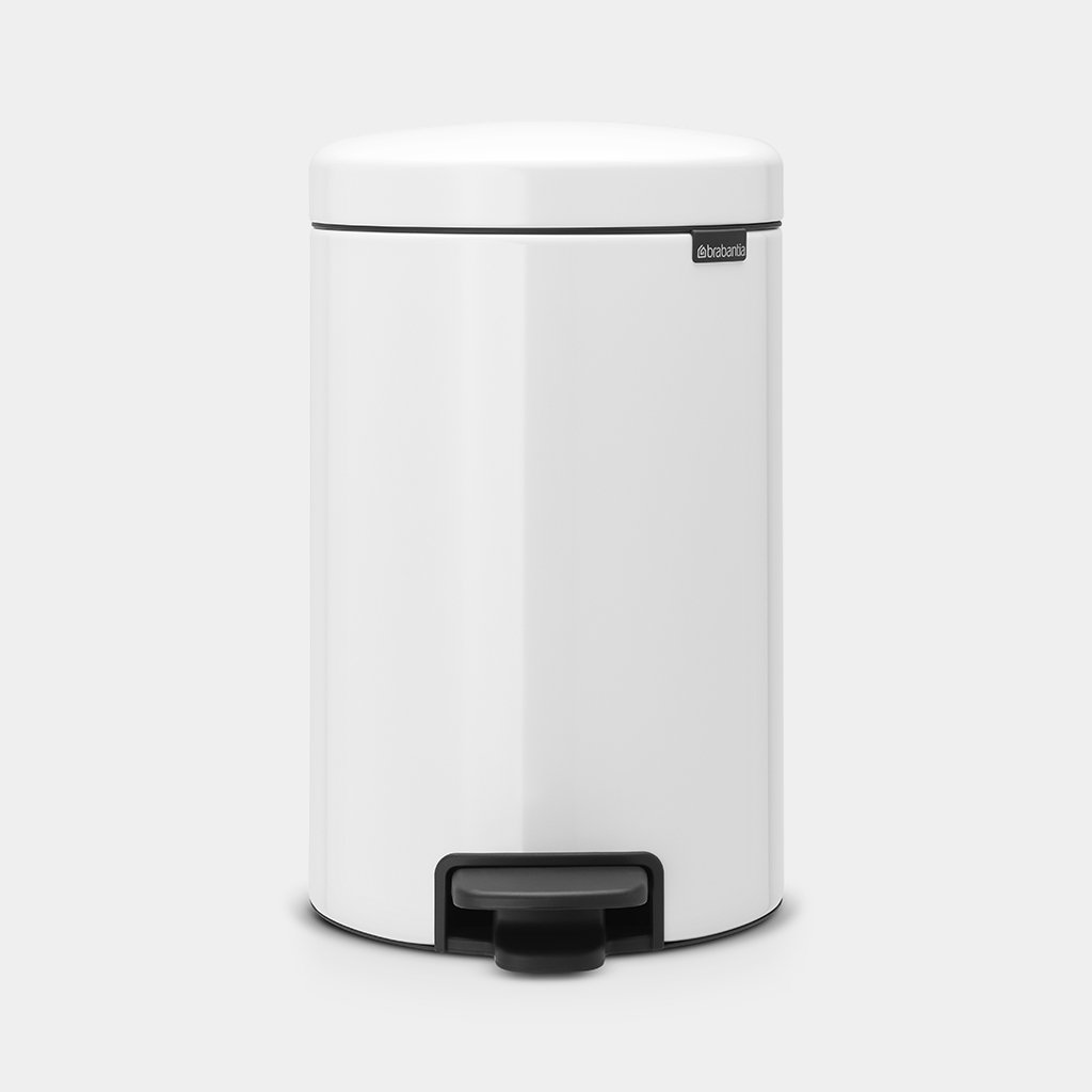 

Мусорный бак с педалью 12л Белый Brabantia 111969