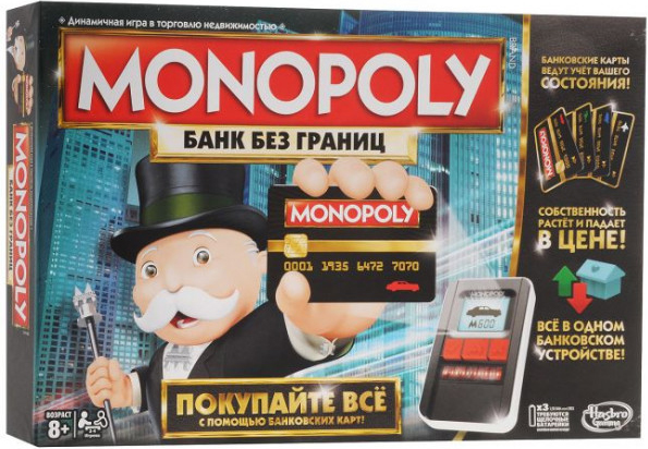 

Настольная игра Bambi Монополия (4007) (6903317068661)