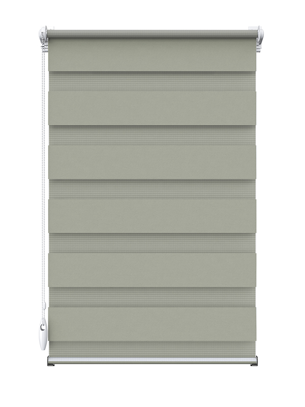 

Ролета тканевая Мини день-ночь Fidgi08 1,20м х 1,15м Серый / Белый ( 566237165218 )