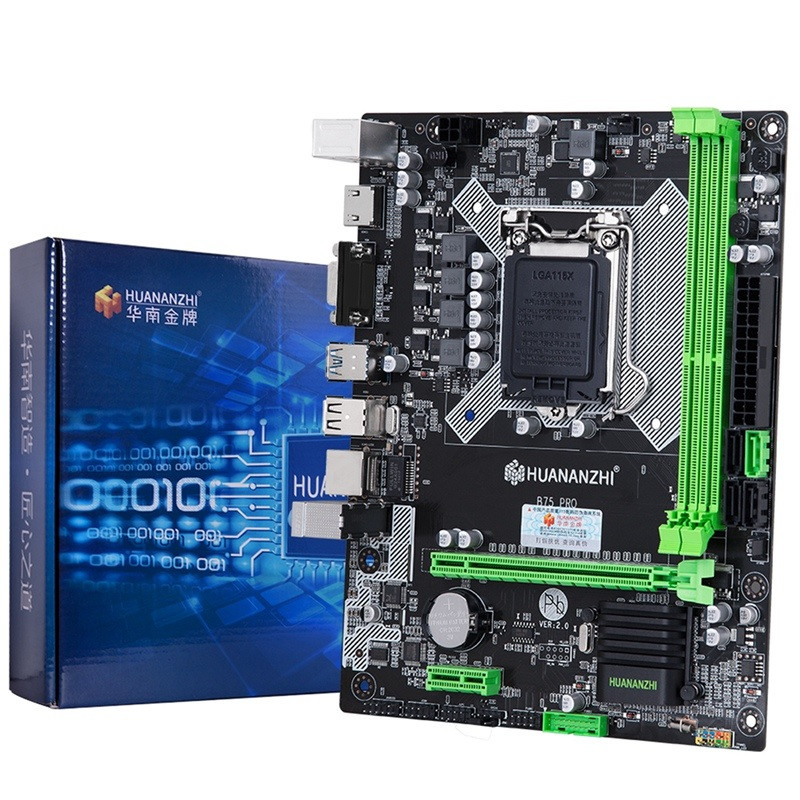 

Материнська плата Huanan B75-Pro (s1155, Intel B75, PCI-Ex16)
