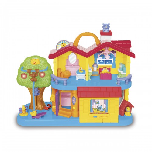 

Игровой набор Kiddieland ЗАГОРОДНЫЙ ДОМ (свет, звук) (032730)