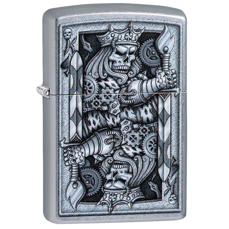 

Зажигалка Zippo Steampunk King Spade, 29877