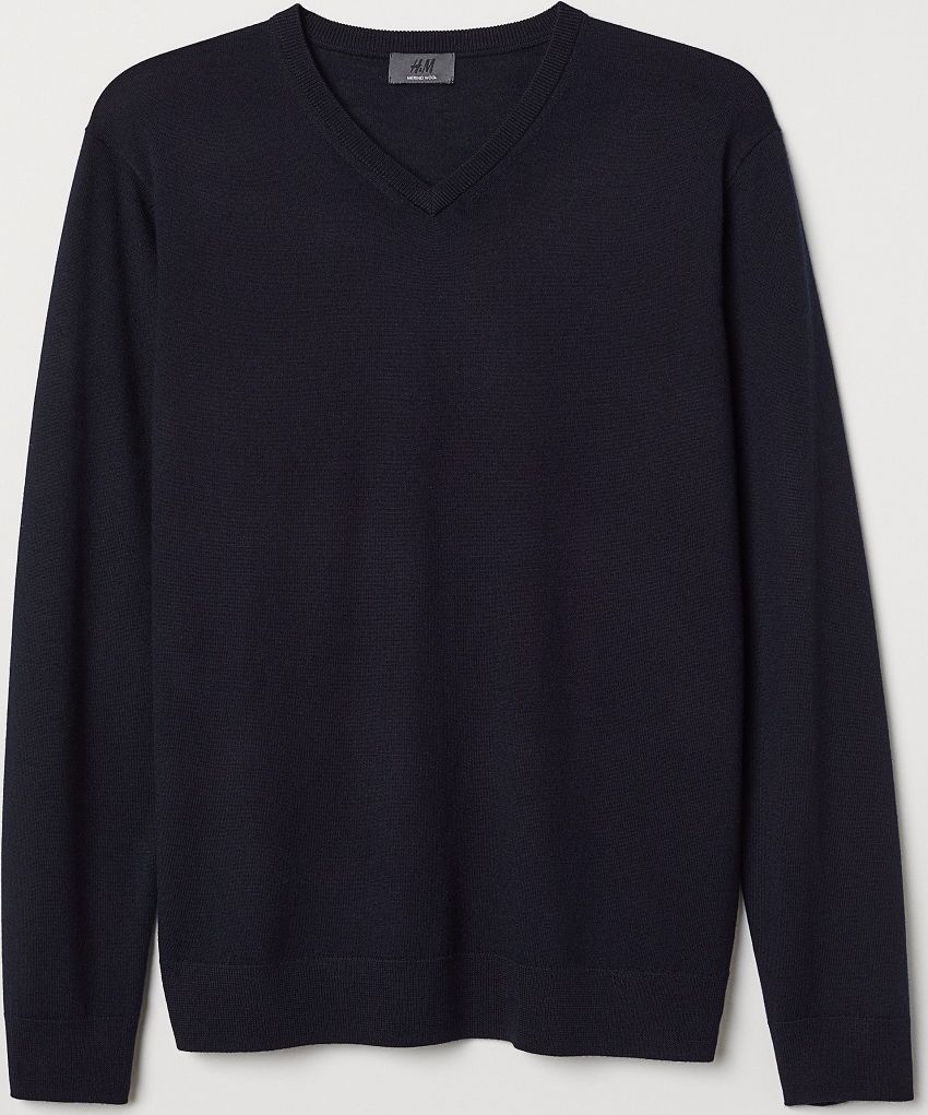 

Джемпер H&M 0378447-0 M Темно-синий