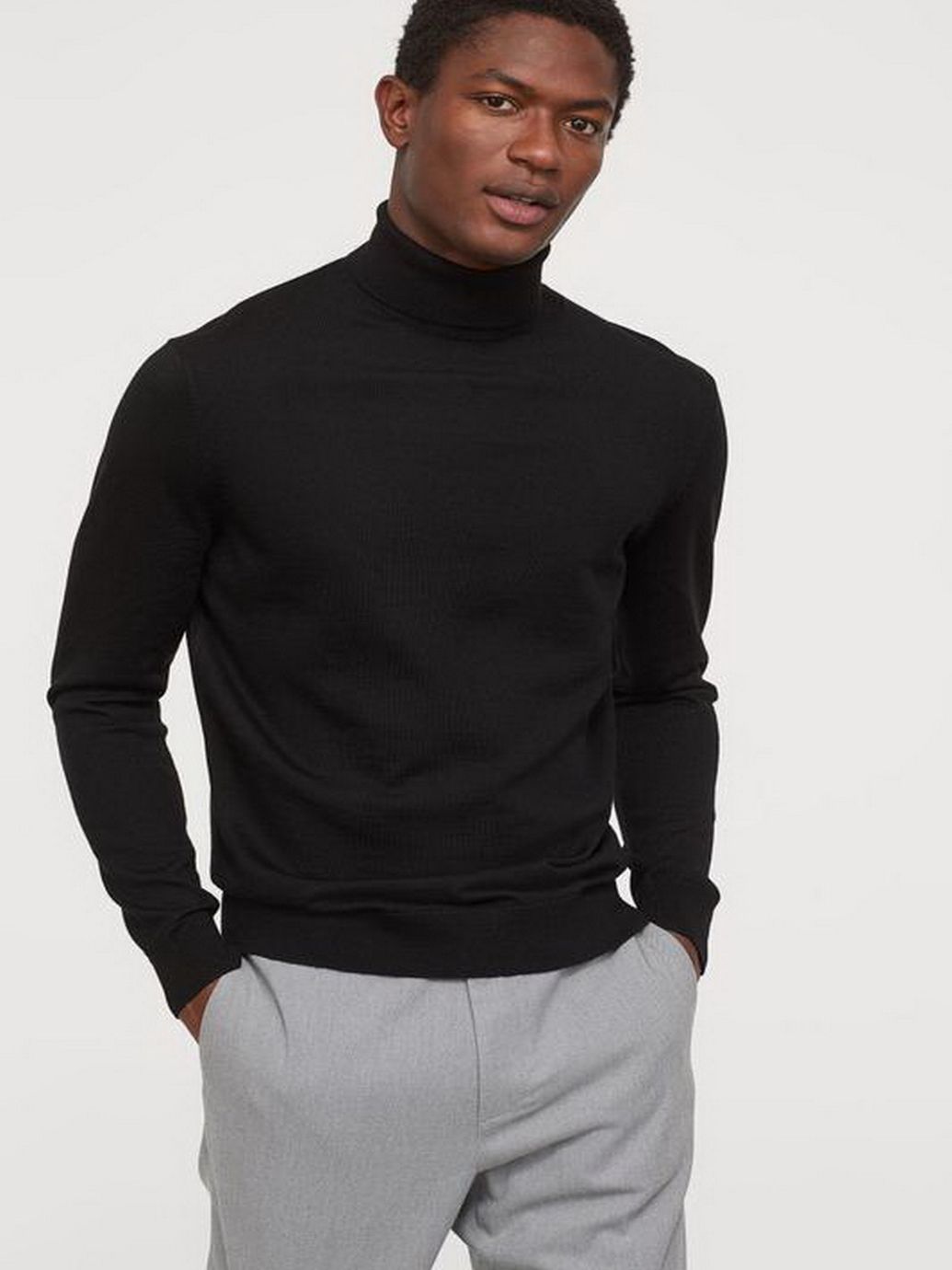 

Гольф H&M 0495685-0 XXL Черный