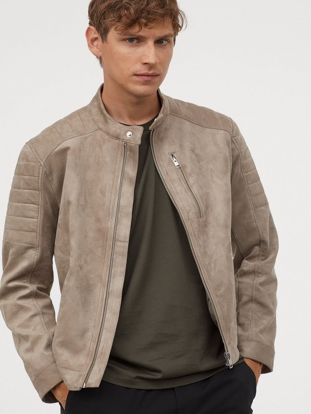 

Куртка H&M 0821118-1 XL Бежевая