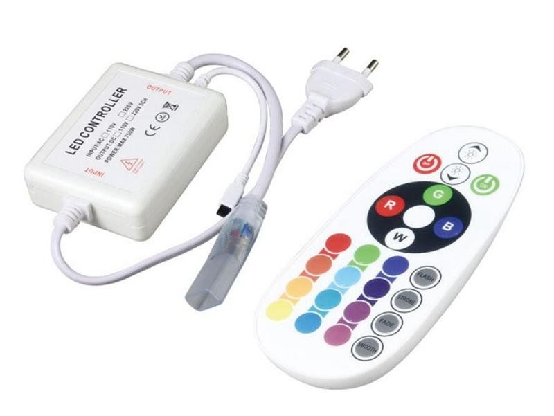 

Контроллер RGB для светодиодного неона 10х20 (151268)