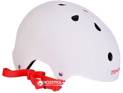 Акція на Шлем защитный Tempish Skillet X размер L/XL Белый (102001084(sense)L/XL) (8592678087435) від Rozetka UA