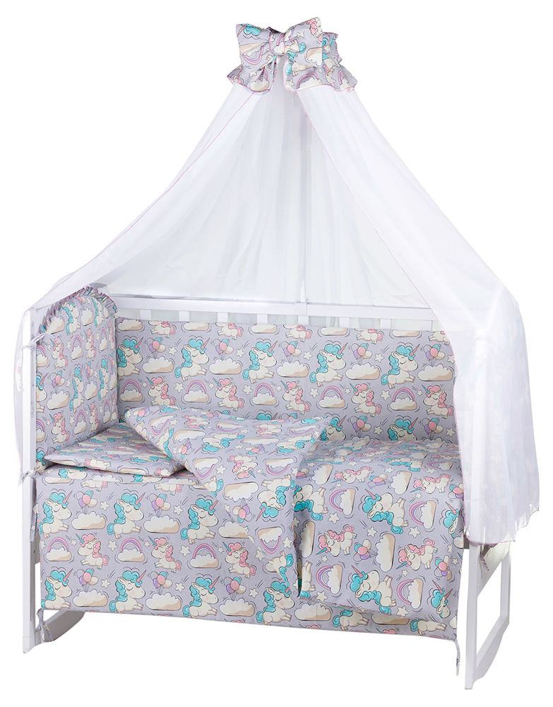 

Детская постель Babyroom Comfort-08 серый
