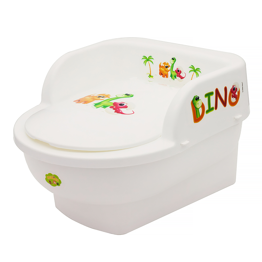 

Горшок - трон Maltex DINO 6401 white (145499)