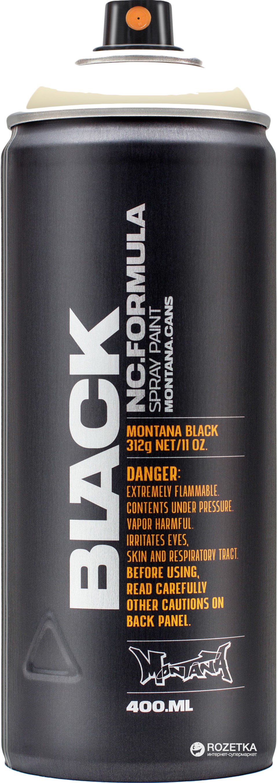 

Нитро краска-спрей Montana BLK8000 Слоновая кость (Ivory) 400 мл (4048500264139)